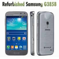 Atnaujintas Samsung Galaxy Beam2 G3858 mobilusis telefonas su 1 SIM kortele simple set sidabras