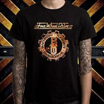 Bachman Turner Overdrive Albumas Juodi Unisex Marškinėliai S