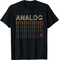 Retro modulinis sintezatorius Analoginis muzikos sintezatorius Unisex marškinėliai S