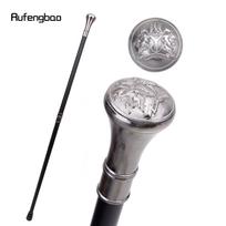 Vienybės ir tikėjimo totemo reljefas vaikščiojimo lazdele mados lazda Gentleman Crosier Knob vaikščiojimo lazda 93 cm