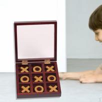 Board Game Noughts And Crosses Party Toy Coffee Table Decor gray