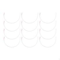 Pack of 12 Pairs Women's antirust Steel Metal Handmade Bra Under Wires DIY Replacement D