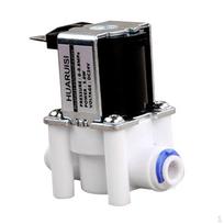 24V DC 1/4  Elektrinis solenoidinis vožtuvas Išgrynintam vandeniui 0-0,8 Mpa