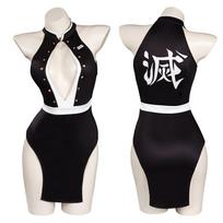 Demon Slayer Uzui Tengen Cosplay Maudymosi Kostiumas Seksualus Chalatas Uzui Žmonos Kostiumas Anime Apranga Suaugusiems Vyrams Moterims Tinklelis Role Play L