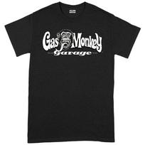 Gas Monkey Garage Handlebar Hot Rod Black Tee Fast N Loud Unisex T-Shirt S gray