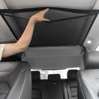 Visureigio automobilio lubų laikymo tinklelis kišenė Automobilio stogo krepšys Salono krovinių tinklelis Kvėpuojantis tinklelinis krepšys Automobilio daiktų laikymas Tvarkymas Seametal Salono aksesuarai juoda