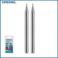 Dremel 105 2 vnt./pakuotė Graviravimo freza 1/8  kotas Graviravimo antgaliai 0,8 mm darbinis skersmuo Rotacinių įrankių rinkinys Medžio, stiklo medžiagoms