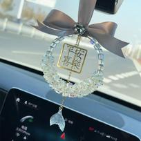 Car Rear View Mirror Pendant Hanging Ornament Decorative Universal Gift Spring Festival Automotive