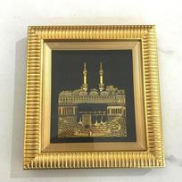 Kaaba Pattern Islamic Wall Frame | Islamic Wall Art | Islamic Wall Decor | Islamic Accessory | Islamic Home Gift | Islamic Wall Hanging auksas