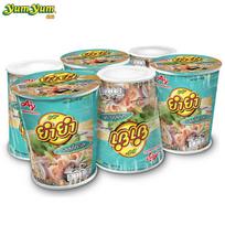 „Yum Yum Cup TemTem“, jūros gėrybių ir suki skonio, 60 g, 6 vnt. – tailandietiški greitai paruošiami makaronai 60 g x 6 pcs