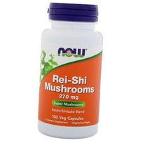 „Reishi“ grybai, „Rei-Shi“ grybai 270, „Now Foods“ 100 daržovių kepurėlių (71128095) 100vcaps