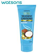 Watsons drėkinantis kokoso kondicionierius, ploniems ir negyvybingiems plaukams, drėkinantis ir maitinantis, su biotinu, stipriems, gražiems ir vešliems plaukams, 200 ml. 200 ml.