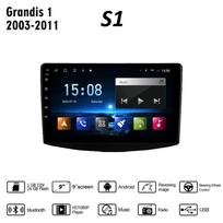 9 colių Android automobilio radijas, skirtas Mitsubishi Grandis 1 2003–2011 m. automobiliniam daugialypės terpės grotuvui GPS navigacijos galvutė WIFI 1+16GB