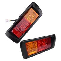 2vnt galinio buferio galinių rūko žibintų lempa 81550-60520 81550-60440 Tinka Toyota Land Cruiser Prado FJ90/95 1996-2002 m.