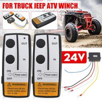 24 V elektrinė gervė belaidė nuotolinio valdymo sistema, skirta Truck Jeep ATV gervei