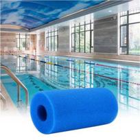 Kempinės putplasčio filtras „Intex“ tipo daugkartinio naudojimo plaunamiems „Swimpotang“ baseino akvariumo filtrų priedams mėlyna