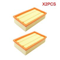 2vnt Dulkių siurblių filtrų rinkiniai Hepa filtrų pakaitalai karcher NT25 NT35 NT360 NT45/1 NT55/1 NT361 NT561 NT611