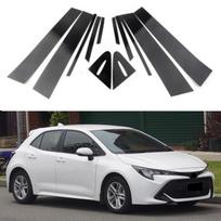 Automobilio statramsčio stulpeliai, durų langų apdailos dangtelių lipdukai, skirti Toyota Corolla E210 hečbekui 2019-2023 Auto Styling