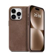 Dailaus audinio odinis dėklas, skirtas iPhone 15 Pro Max 14 13 magnetiniam belaidžiam įkrovikliui, silikoninis smūgiams atsparus dangtelis For iPhone 15