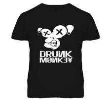Girtas Beždžionė Unisex Marškinėliai XXXXL gray