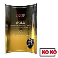 [SNP] GOLD Kolageno ampulės kaukė 10 lapų 1 box (10ea)