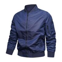 Vyriškas Bomber striukė Lengvos skrydžio striukės Laisvalaikio Softshell Varisty striukė vyrams Madinga Laisvalaikio vientisos spalvos Vėjo striukė pavasariui ir rudeniui M