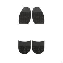 4 dalių gumos ant kulnų batų taisymas Half Anti vyrams black