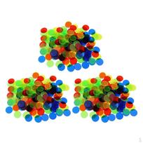 300 lotų profesionalių plastikinių bingo žetonų permatomų žetonų žaidimo priedas green