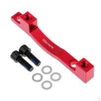 Dviračio Diskinio Stabdžio Tvirtinimo Adapteris 203mm Priekiniam Stabdžių Apkabui -F/R203 - Raudonas