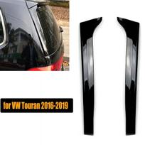 Galinio lango spoileris, skirtas Volkswagen VW Touran 2016- šoninis skirstytuvas Canard sparno apdailos deflektoriaus dangtelio lipdukas automobilio priedai