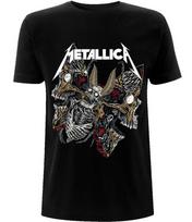 Metallica 'Kaukolės kandis' Juodi unisex marškinėliai S