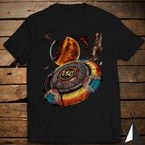 Retro muzika iš mėlynos elektrinės šviesos orkestro Elo Xanadu unisex marškinėliai S
