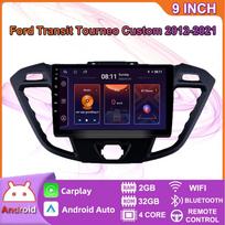 Android skirtas Ford Transit Tourneo Custom 2012-2021 Auto Carplay Multimedia Player DSP IPS Video WIFI Bluetooth GPS navigacija 2+32GB 2+32GB