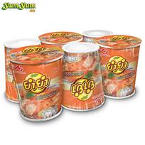 Yum Yum Cup TemTem, Tom Yum Kung kreminio skonio, 60 g, 6 vnt - Tailandietiški greitai paruošiami makaronai 60 g x 6 pcs
