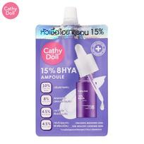 Cathy Doll 15% 8HYA Ampulė, Apsaugo nuo drėgmės praradimo, kad oda atrodytų sveikai, 6 ml x 1 vnt. / 3 vnt. - Tailando odos priežiūra 6 ml