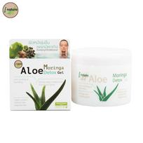 i-nature Aloe Moringa Detox gelis, Centella aslatia, sraigių mucino ekstraktas, ypač raminantis ir maitinantis, ekologiškas produktas, 100 g. - Tailando odos priežiūra 100 g.