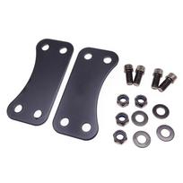 1 rinkinys Motociklo priekinio sparno pakėlimo laikikliai Adapteriai Purvasaugio dalys 21 colio ratui Harley Touring Road King 2014-2018