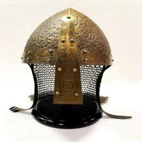 Norman Viking šalmas iš viduramžių Visiškai nešiojamas Normano karaliaus šalmo kopija