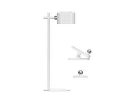 LED pritemdoma magnetinė stalinė lempa 4in1 LED/3W/5V 3000-6000K 1800 mAh balta