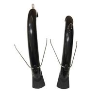 20 colių sulankstomas dviračio sparnas su viskas įskaičiuota dviračio purvasaugis Dviračių priedai Accesorios Para 20 inch black tail