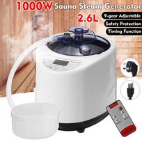 2,6 l saunos garintuvo puodo generatorius „Steam SPA“ puodo aparatas su nuotolinio valdymo pulteliu, skirtas namų didelei saunai, garintuvas kūno terapijos saunai