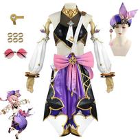 Dori Cosplay kostiumas Dori Perukas Cosplay Anime žaidimas Seksualios moterys Helovino kostiumas, kepurė, akinių rekvizitai L