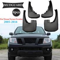 4 VNT. Nissan Navara Frontier Brute D40 2005~2016 Automobilio Sparno Purvasaugis Purvasaugiai Apsaugas Purvo Atbaidytuvas Purvasaugiai Automobilio