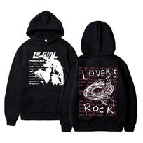 Tv Girl Lovers Roko daina Dvipusis spausdintas megztinis prancūziškas išėjimo albumas Plakatas Prekės megztiniai Unisex Moterims Madingi Negabaritinis megztinis 2XL