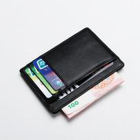 Real Leather Rfid Blocking Card Holder Wallet for Credit Cards Rfid Card Protection ruda