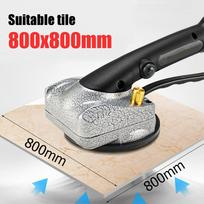 1000W vibratorius plytelėms 80x80cm plytelių klijavimo tinkavimo mašina plytelių klojimo su 2x2500mAh baterija automatiniu grindų vibratoriaus niveliavimu EU