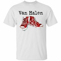 Vintažiniai Van Halen 2014 m. turo marškinėliai Karštas pakartotinis spaudas Balti S