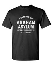 Arkhamo prieglauda nusikaltėliškai nepakaltinamiems TV herojams medvilninis marškinėlis XXXXL black