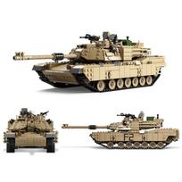 KAZI Temos talpyklos statybiniai blokeliai 1463vnt. statybiniai blokeliai M1A2 ABRAMS MBT KY10000 1 keitimas 2 žaislų bakelių modeliai žaislai vaikams