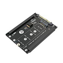 M.2 NVME raktas M SSD į SFF-8639 U.2 adapterio stovo keitiklis su rėmo laikiklio palaikymu 2230 2242 2260 2280 M.2 SSD kompiuteriui gray